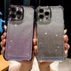Luxury Electroplated Gradient Glitter Phone Case For iPhone 16 Pro Max 15 14 13 12 11 Plus X XR XS Soft Shockproof Bumper Cover