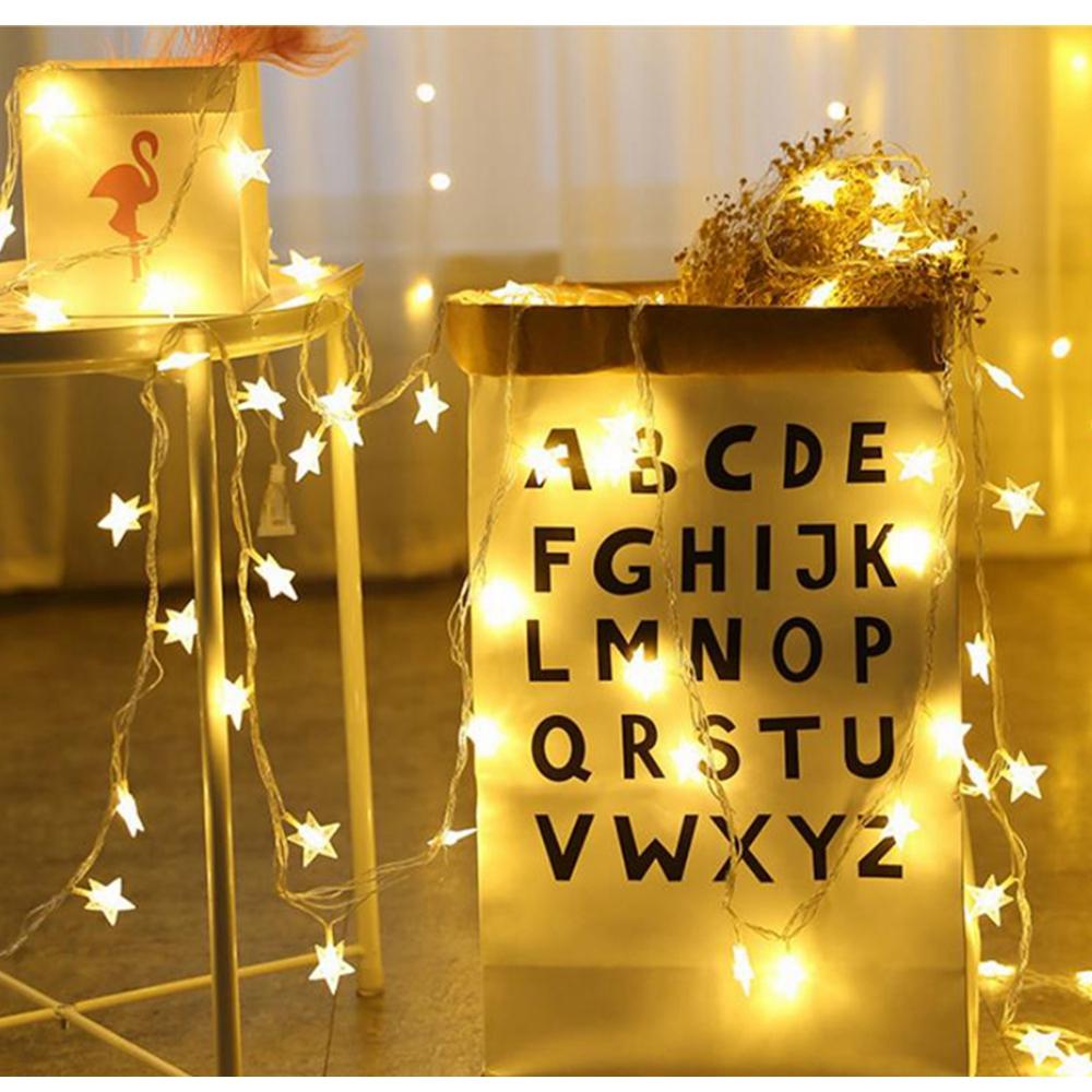 2M 3M Balls LED Fairy String Lights Battery Operated Wedding Valentine's Outdoor Room Birthday Garland Bridal Shower Decorations