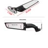 For HONDA Kawasaki Suzuki Yamaha BWM Motorcycle Mirrors Modified Wind Wing Adjustable Rotating Rearview universal