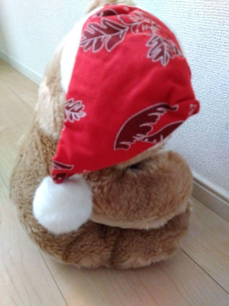[USED] Teddy Bear Hawaii Exclusive Christmas Santa Bear Plush Toy