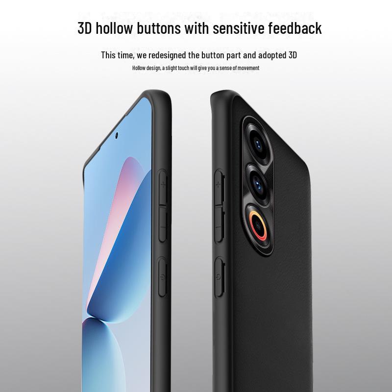 Liquid Leather Anti-Fall & Anti-Fouling Protective Case for Meizu 21Note Mobile Phone