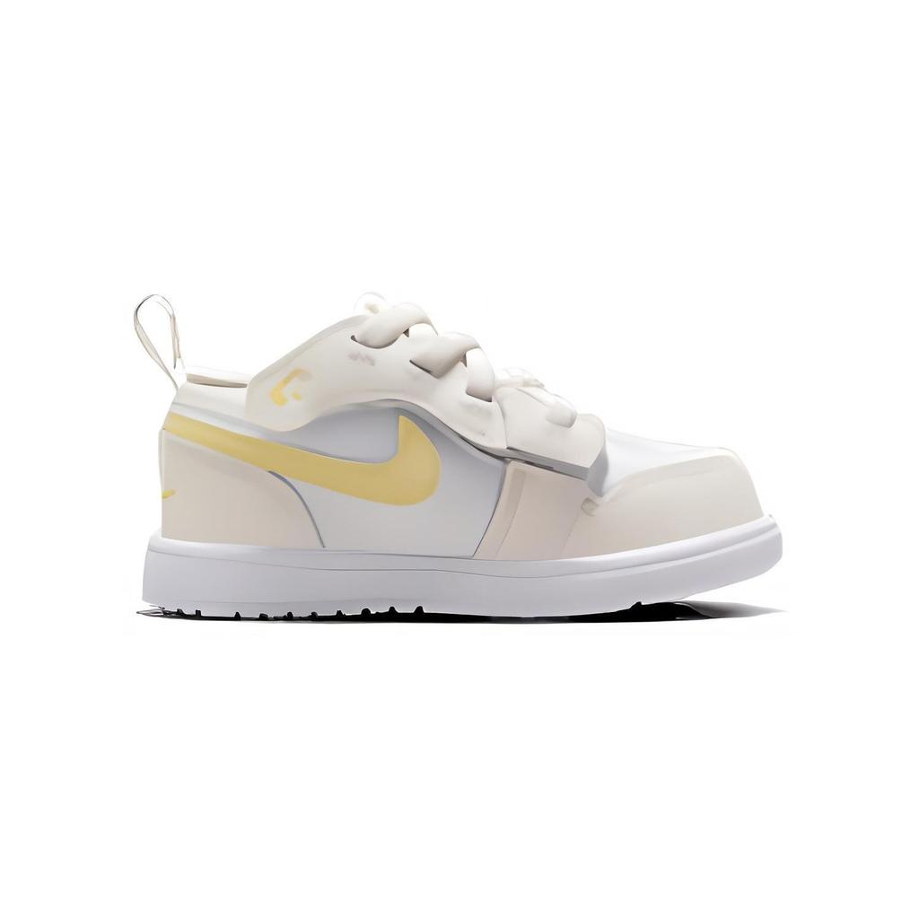 Air Jordan 1 Low ALT TD Sail Light Laser Orange Baby Sneakers Cream White Laser-Fuchsia FN7398-181