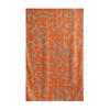 Spring  100% mulberry silk scarf women's thin shawl silk oil painting retro plain crepe satin premium long scarf