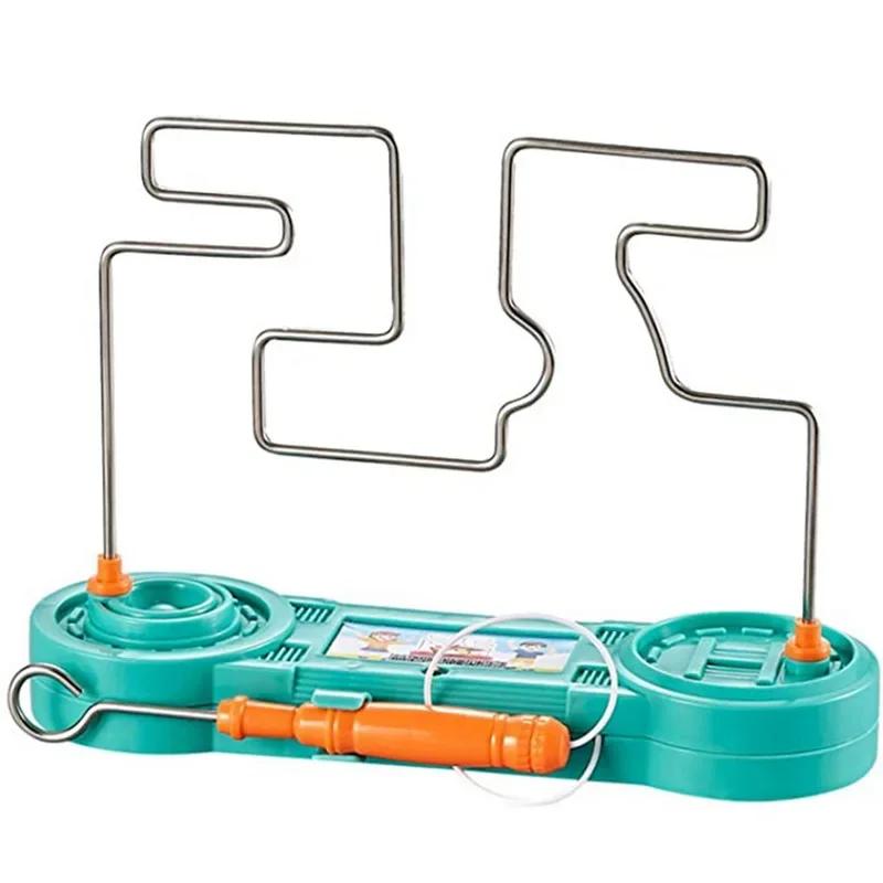 

Electric Wire Maze Game (LED/Sound Feedback+Non-slip Grip) Montessori Focus Training Toy for Kids