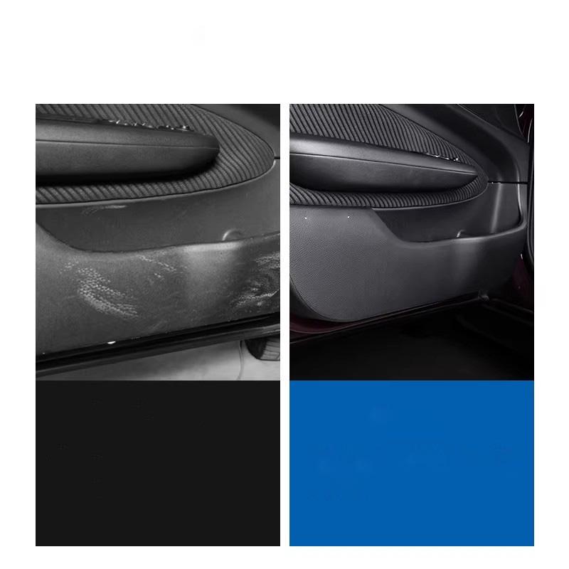 Leather Door Anti-Kick Pad for MINI Cooper F56 F57 Interior Sticker