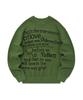 FALLETT Youth Letter Knit Green