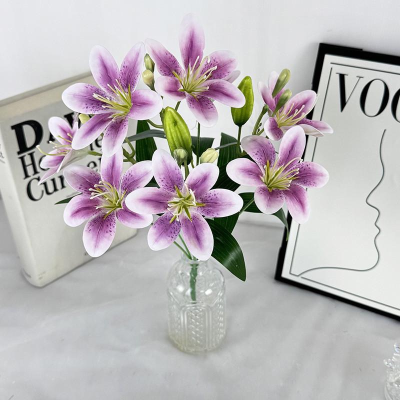 Lily Lifelike Blossom Arrangements For Wedding Venue Decor And Photography Props