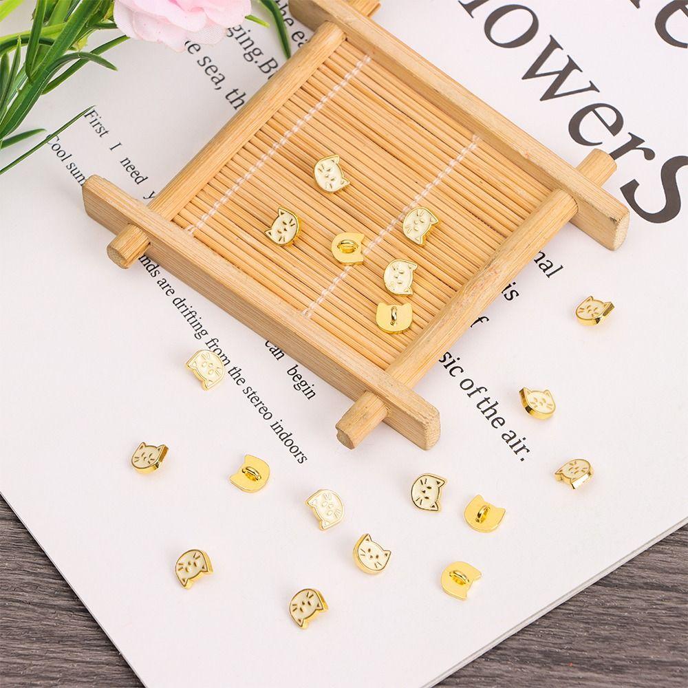 Shoes Sewing Accessories Ultra-small Buckle 1/6 Dolls Clothing Doll Belt Buckles Doll Cat Buttons