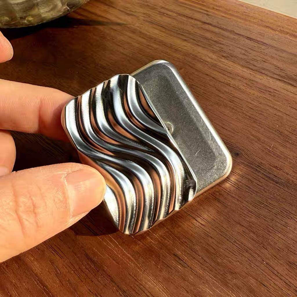Versatile Infinite Positions Fidget Slider Spinner Edc Toys Metal Anti Stress Sensory Fidgeting Toys Adhd Focus Tool