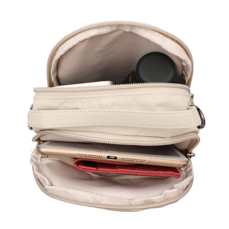 Women's Solid Color Handbag Nylon Shoulder Bag