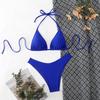 2026 European and American Women's Sexy Split Strap Bikini Swimwear