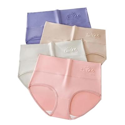 LANGSHA Panties Women Breathable Soft Cotton Underwear Cute Print Seamless Briefs Plus Size M To 5XL