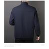 Men's Winter Stand Collar Cotton Jacket (2025): Thickened, Warm, Casual Outerwear for Middle-Aged and Elderly Men.
