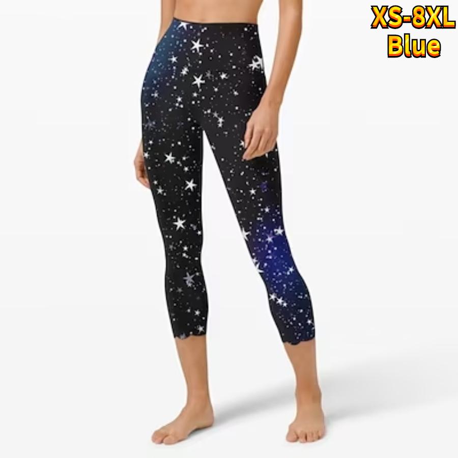 

Женские светло-розовые принты в виде сердца, эластичные леггинсы для йоги, фитнес-бег, тренажерный зал, спортивные брюки для активного отдыха XS синий