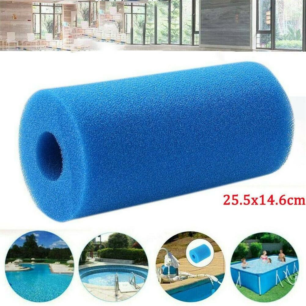 Foam Cartridge Sponge Reusable Washable Swimming Pool Filter Keep Water Clean For Intex Type B