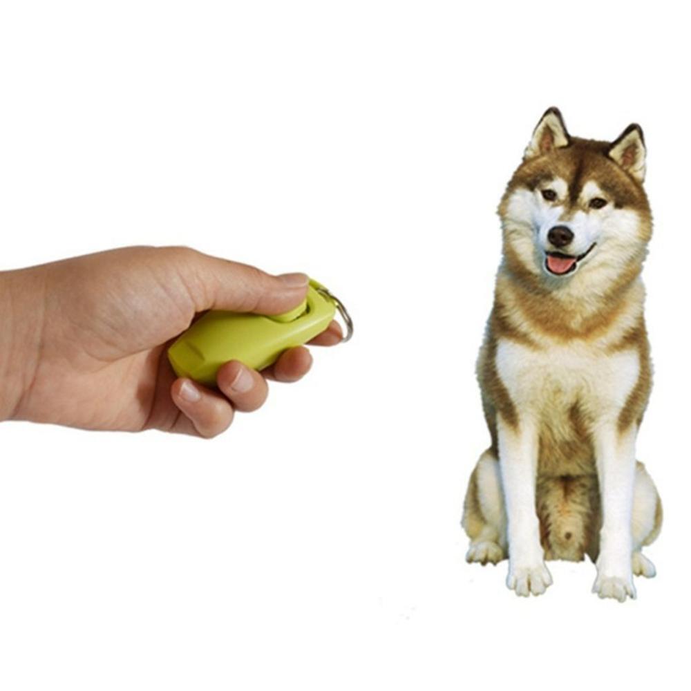 Whistle with Key Ring Dog Flute Dog Training Clicker Dog Supplies Dog Whistle