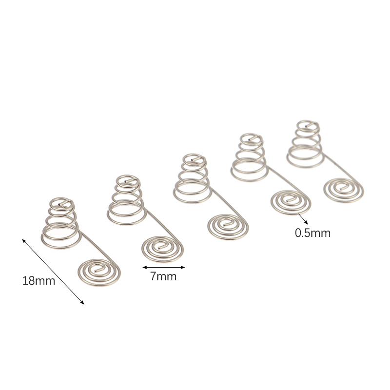 

5 шт. батарея АА, отрицательная и положительная пружина, контактная пластина, никелевая проволока, пружина 7*18mm