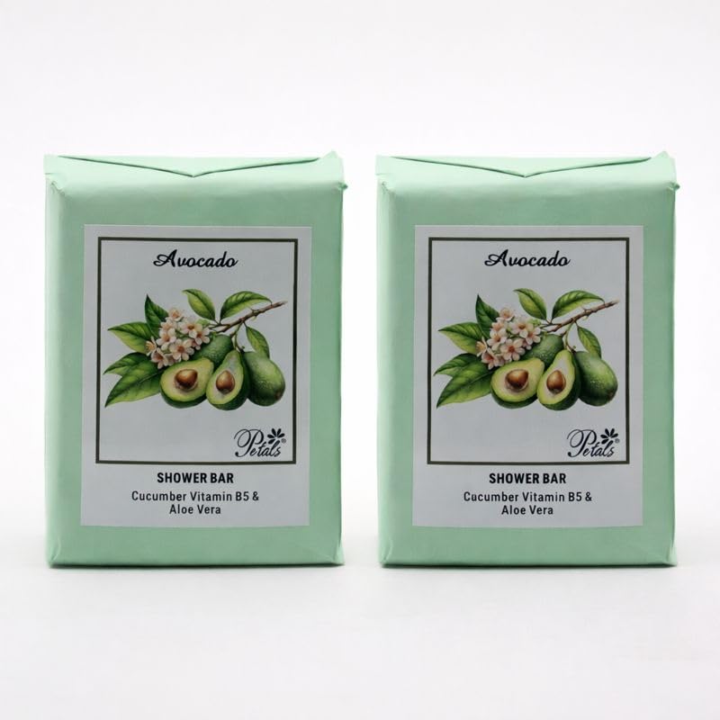 RSINC Avocado Bathing Soap Set – Nourishing & Smooth Skin, Daily Freshness, Suitable for All Skin Types, Pack of 2 (100g)