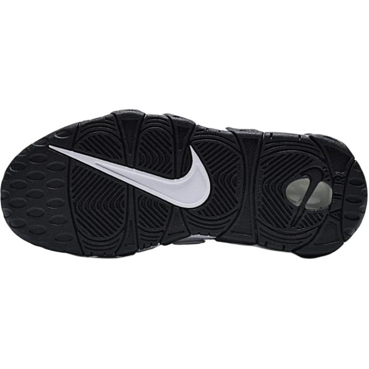 Nike Air More Uptempo Comfortable Soft High-Top Kids Basketball Shoes Unisex Basketball Shoes White Platinum IO7601-171