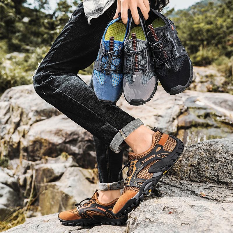 Męskie Buty Outdoorowe Sportowe Turystyczne Wspinaczkowe Trekkingowe Do Chodzenia