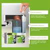 Jue-Fish Coffee Machine Cleaning Tablets Natural Citric Acid + Baking Soda for Quick Dissolution of Hard Scale 30 Tablets