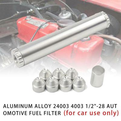 Universal Motorcycle Fuel Filters 8mm CNC Craft Aluminum Gasoline Filter Modified Accessories Copper Filter Oil Filter Oil Cup
