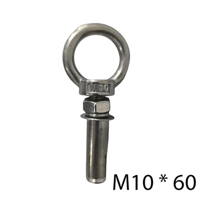 Stainless Steel Expansion Bolt M6 M8 M10 304 Grade Eye Bolt Anti Loose Anchor for Equipment and Pipe Mounting