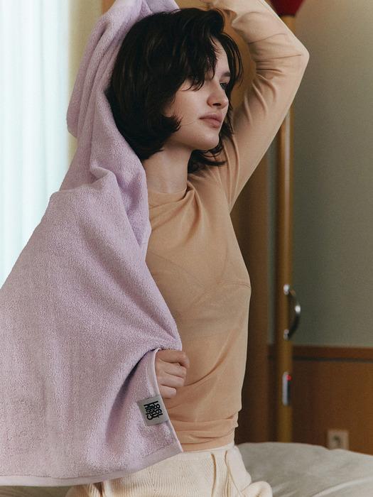 

CLAUMAN 1981 1P Luxury Supima Towel _Lavender lavender