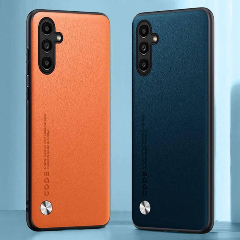 Luxusní pouzdro z PU kůže pro Samsung Galaxy A04S A04 A14 A34 A54 A13 M13 4G 5G Kryt Silikonové Plná Ochrana Pouzdro na Telefon Coque