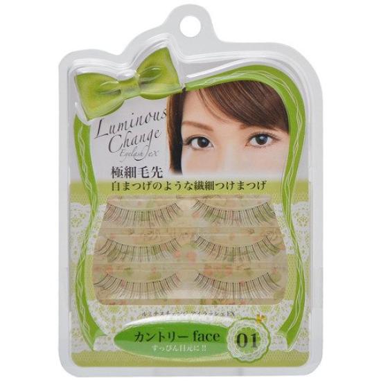 

Luminous Change Eyelash EX Country face 3 pairs LV-01
