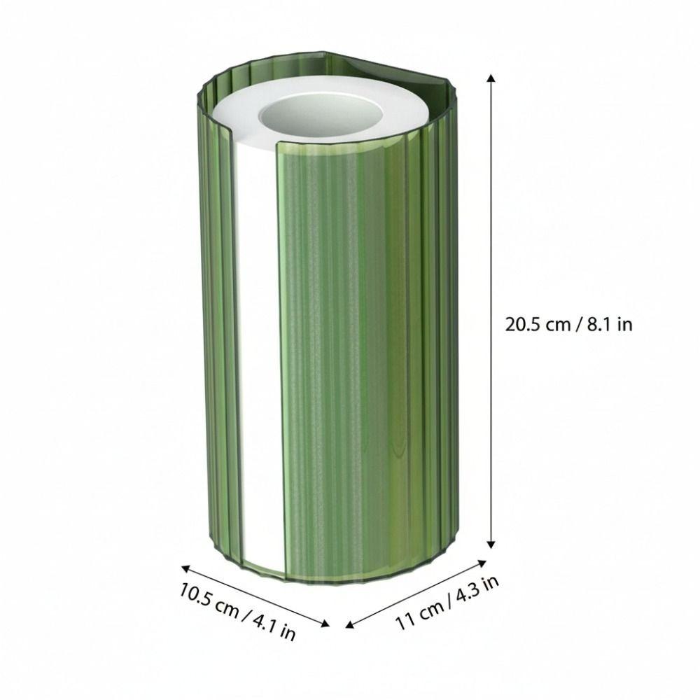 Waterproof Wall Paper Towel Dispenser Clear Wall Mount Dispenser Paper Towel Holder Box  Kitchen зелёный