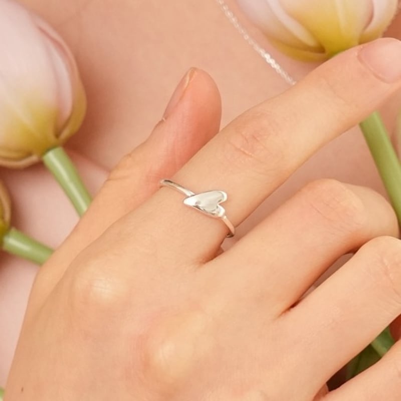 BELLOOGGI Simple heart ring