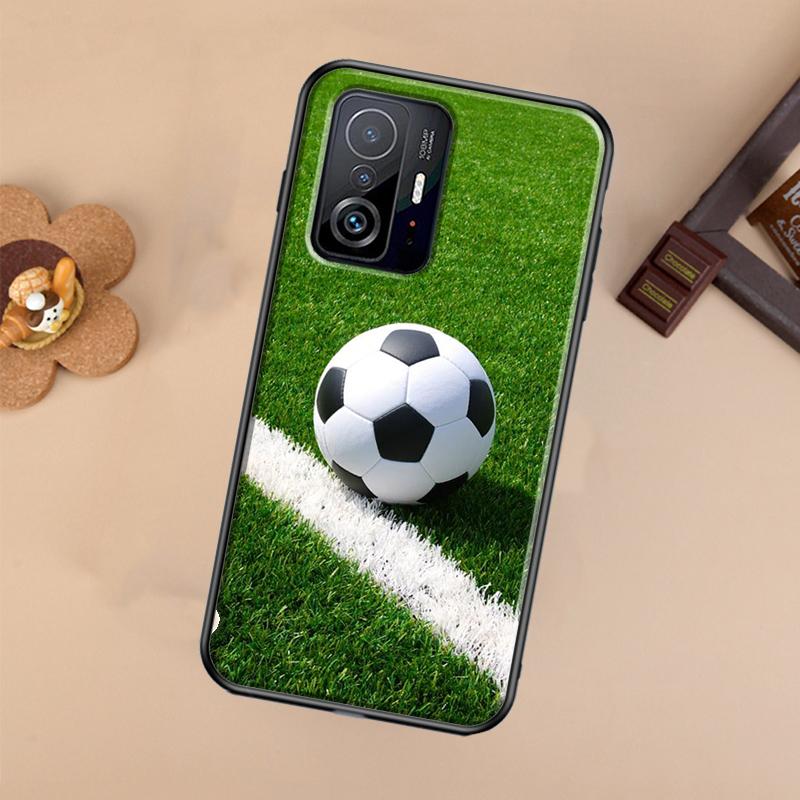 Football Case For Xiaomi POCO X7 X6 Pro X3 X5 M6 F3 F5 F6 Pro 11T 12T 13T 14T Pro 13 14 Ultra Cover