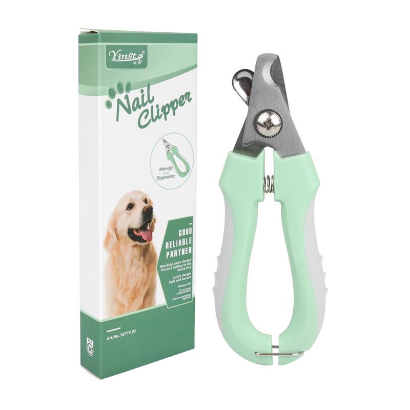 Pet Nail Clippers for Dogs & Cats-Portable Safe Professional Grooming Kit with Nail Trimmer and Safety Guard