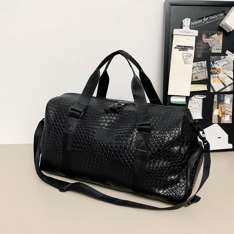 

Чоловіча та жіноча дорожня та спортивна сумка з ПУ шкіри