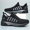 Sneakers Flyknit da uomo taglie forti: morbide, comode, in mesh traspirante, inodore, perfette per la corsa