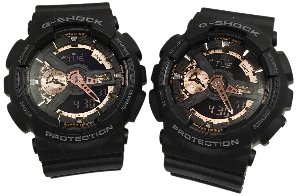 

CASIO G-SHOCK Pair Watch GA-110RG-1AJF - Matching Twin Coordination - Black