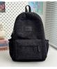 Schoolbag New Large-capacity Backpack High-value Leopard Print Schoolbag Sweet Junior High School Backpack Travel Campus Backpack