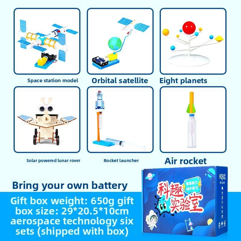 

Physics Science Experiment Diy Space Robot Kit For Kids Educational Stem Toy Space Technology