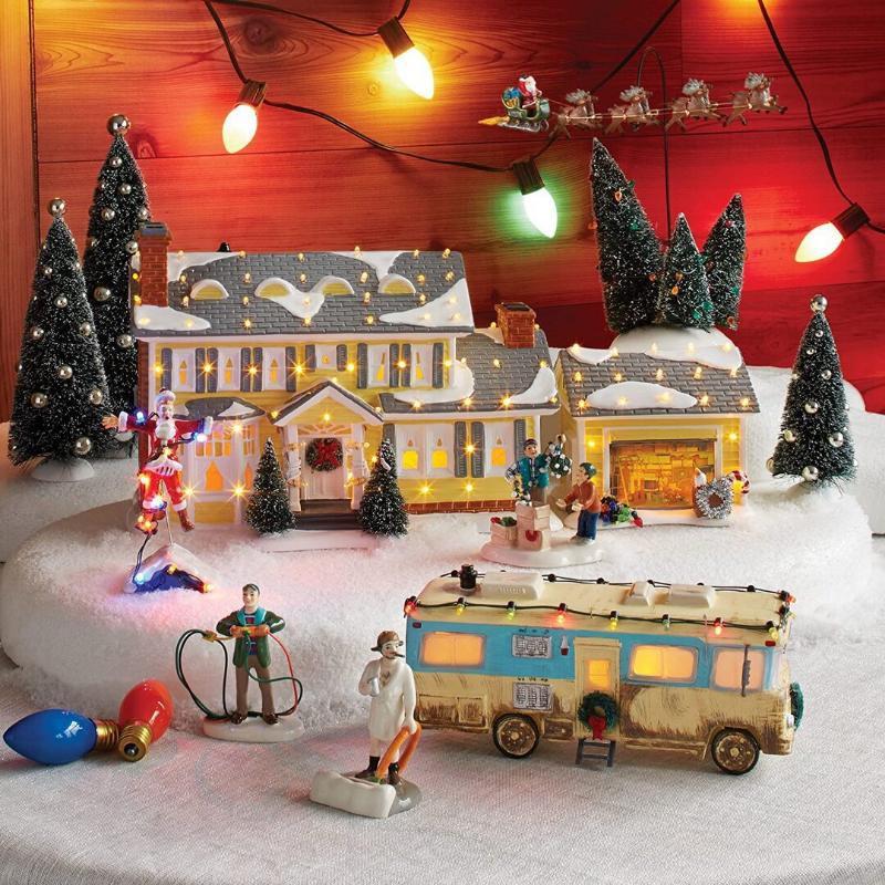 Weihnachtsdekoration Landschaft Harz Leuchtendes Schneehaus Weihnachts Bastelarbeiten Heimdekoration Neujahrsgeschenke