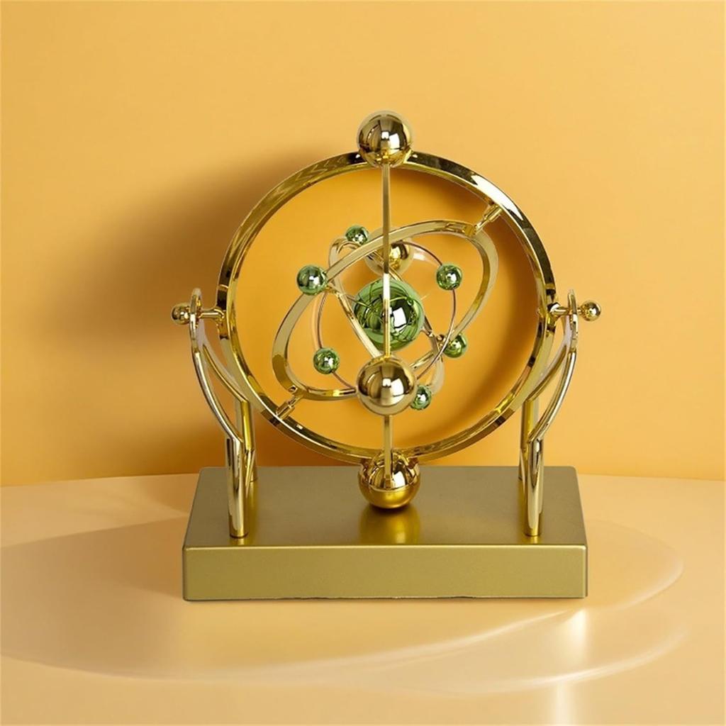 Space Celestial Body Motion Instrument, TV Cabinet Decoration Ornament, Desktop Model, Rotating , Orbital Ornament