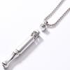 Replaceable Essential Oil Cotton Core Titanium Steel Meditation Neckpiece for Smoking Cessation and Stress Relief