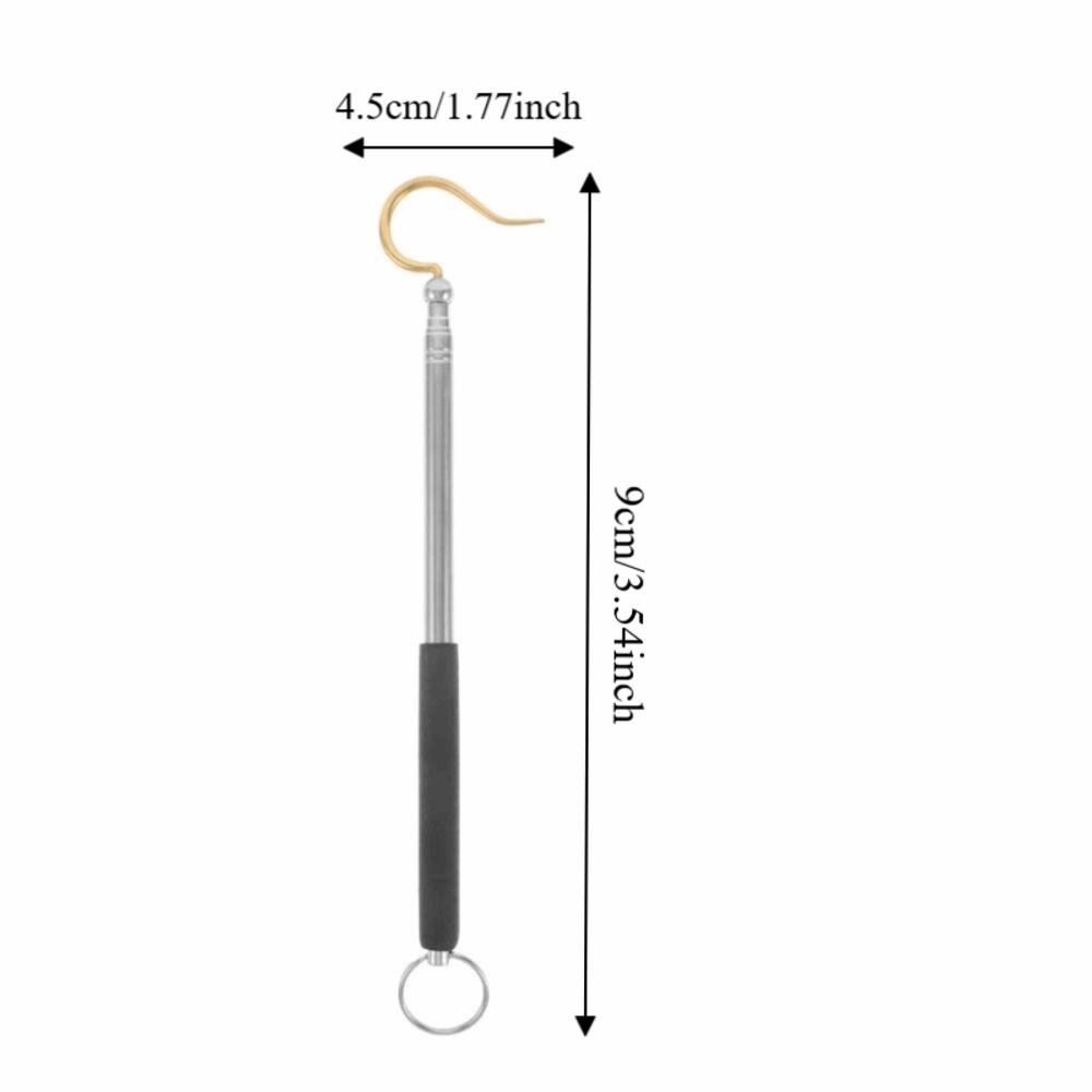 Telescoping Birdcage Hanging Pole Stainless Steel Birdcage Mounting Stick Home