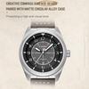NAVIFORCE Original Men Fashion Quartz Watch Leather Strap 30m Waterproof Calendar Compass Design Men Leisure Business Watch NF9281L