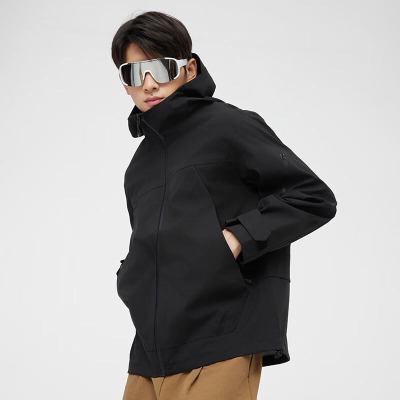 

G·TENNA HS318A Men s Hooded Hard Shell Jacket 2XL