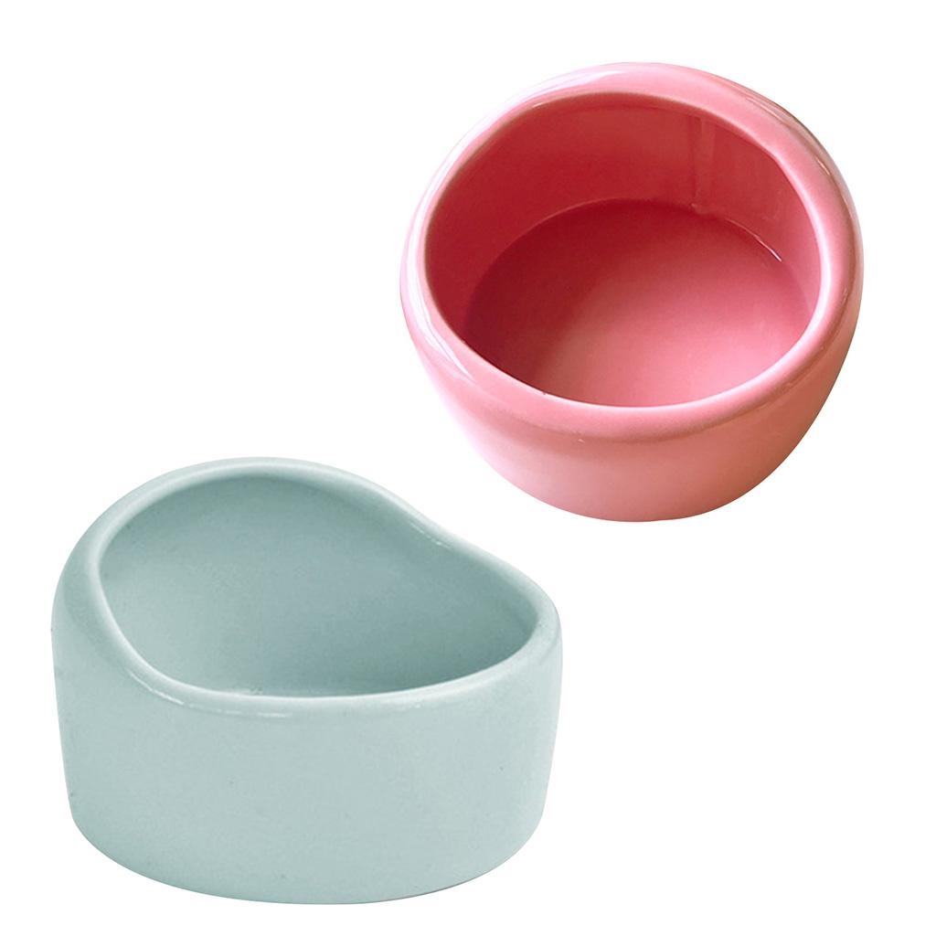 Hamster Ceramics Bowl Lovely Small Animal Ceramics Dish Pet Food Bowls