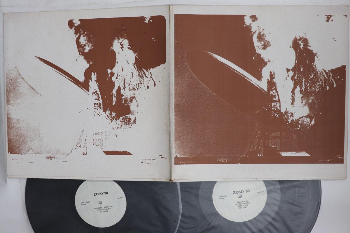 LP Record LED ZEPPELIN Zoso 80 ZM278 ZOSO 1980 France Rock Used