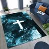 New Pray Jesus Rug for Bedroom Living Room Sofa Home Doormat Decor, Large Kids Play Non-slip Floor Mat