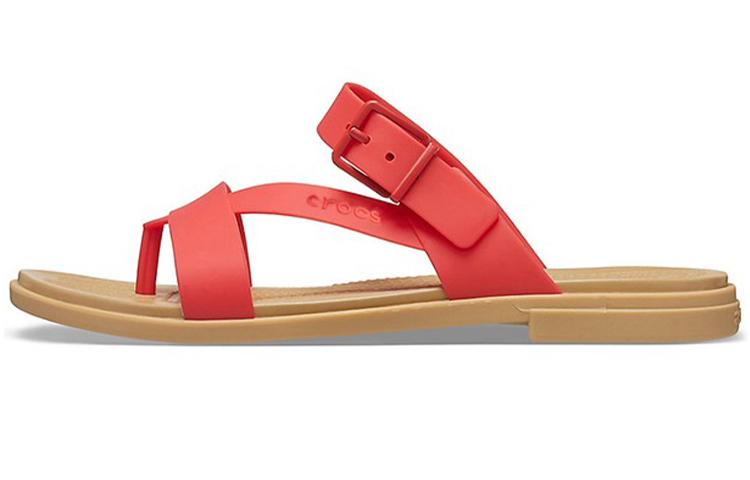 Crocs Casual Flame Red Slippers Women s 206108-8C1 34-35