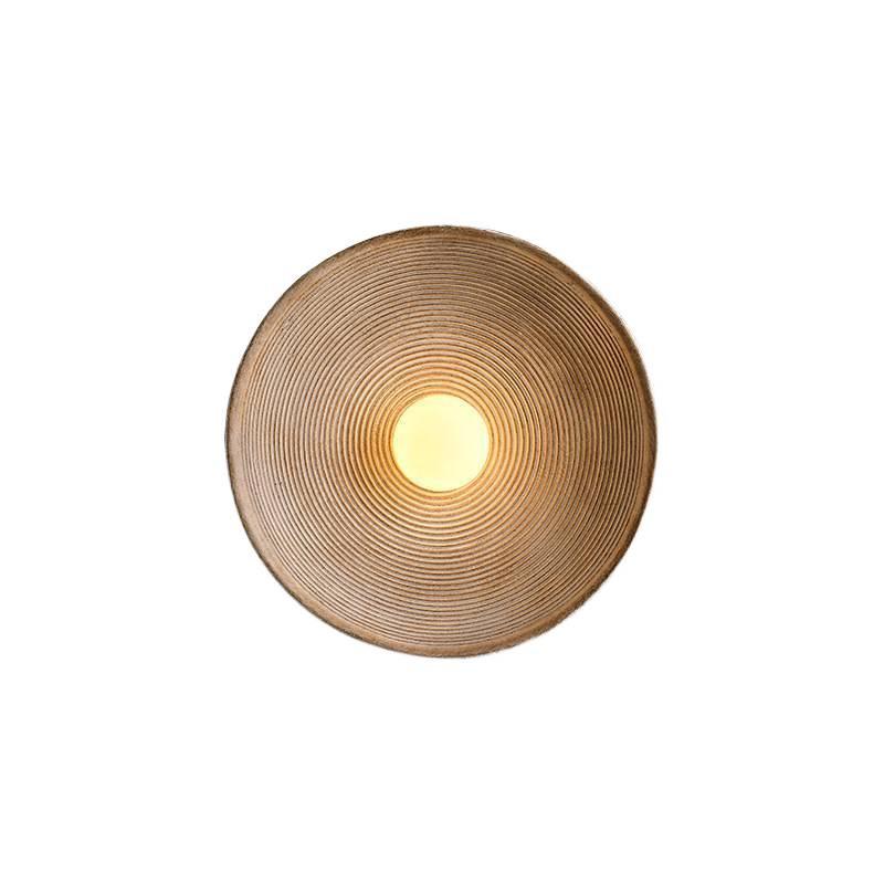 Wabi-Sabi Style Nordic Retro Wall Lamp for Living Room or Corridor